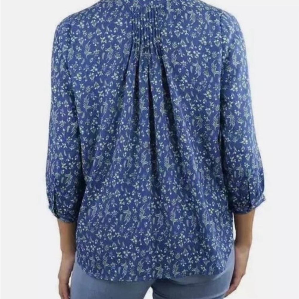 Jachs Girlfriend Ladies' 3/4 Sleeves Blouse - Blue size XXL - Picture 3 of 3